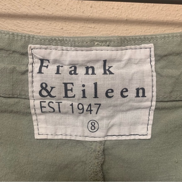 Frank & Eileen Jameson Utility Jogger Sage Green Size 8 - Picture 10 of 12